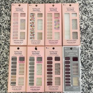 Dashing Diva Gloss Press-On Nails - Elegant Multicolor Collection